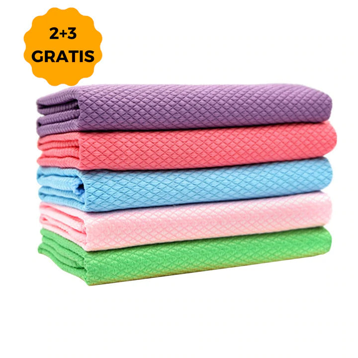 Microvezel Schoonmaak doekjes | 2+3 GRATIS of 5+5 GRATIS